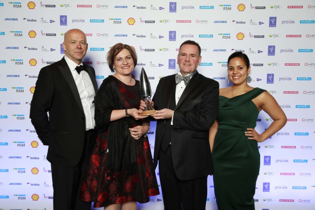 Proteus Learning Hub wins Innovation in Projects Award