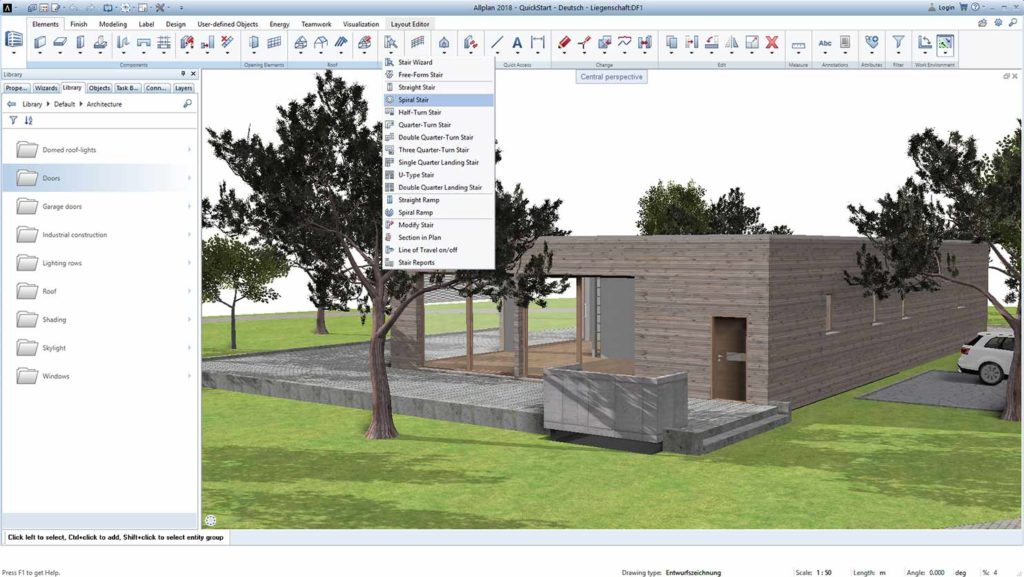 AllPlan Building Information Modeling (BIM) Software