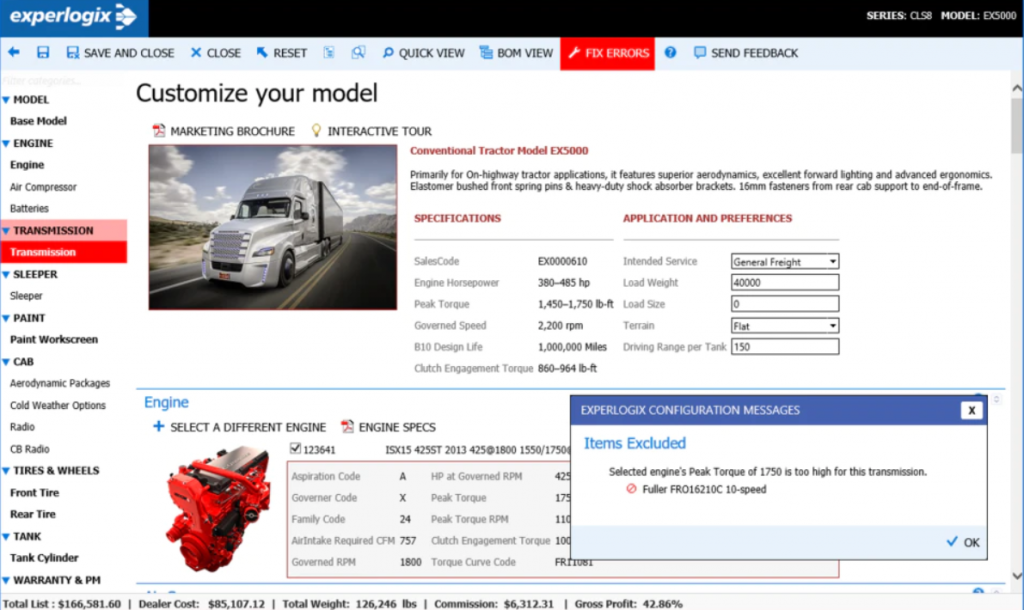 Experlogix Experlogix CPQ Software Vendors Screenshot